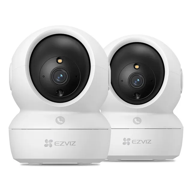 Ezviz H6c Pro 1080p 2-pack Cámara De Seguridad Wifi 2mp 360