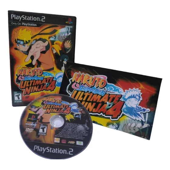 Naruto Shippuden Ultimate Ninja 4 Para Ps2