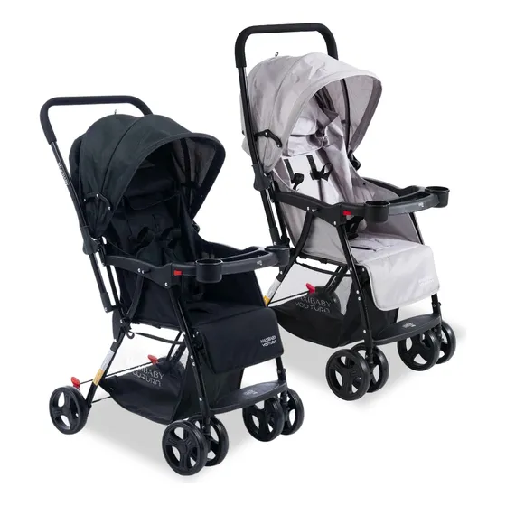 Carrinho Passeio Bebe Com Alça Reversível Youturn Maxi Baby
