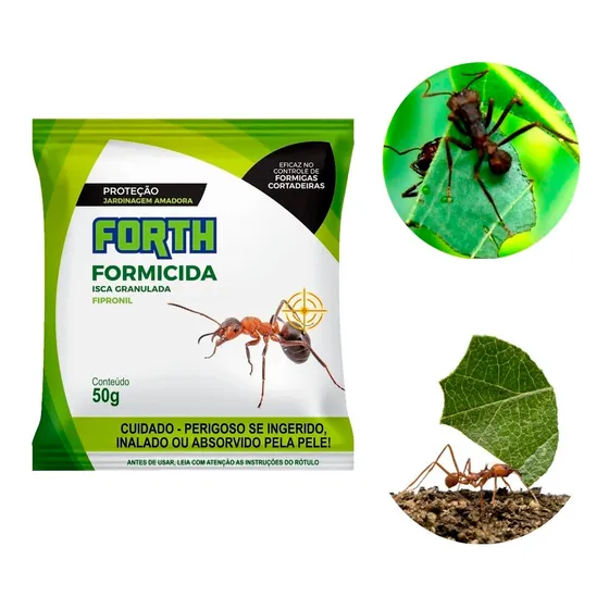 Formicida Isca Granulada Forth 50g - Formiga Cortadeira
