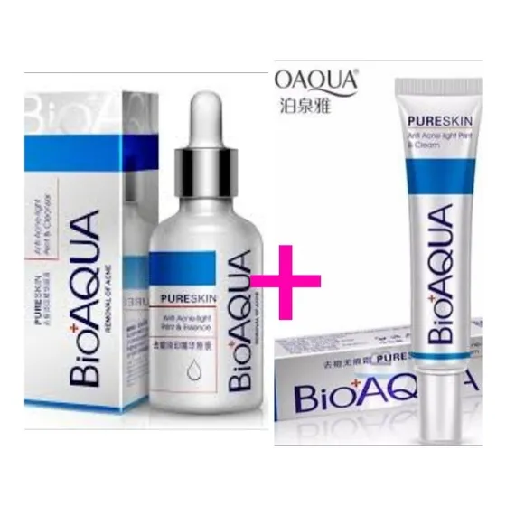 Tratamiento Acne Puntos Negros Bioaqua Anti Acne Anti Mancha Tipo de piel Grasa
