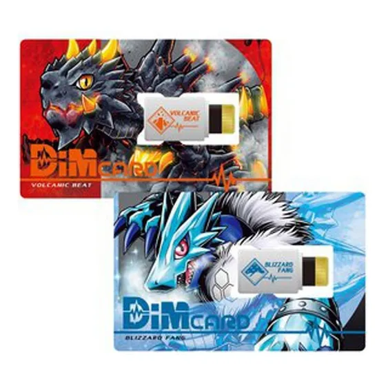 . Pulsera Bandai Digimon Vital Tarjeta Dim Volcanic Blizzard