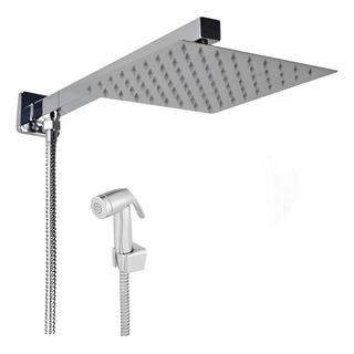 Ducha Inox C/ Desviador (chuveirinho) Gatilho C/ Trava Ducha Inox C/ Desviador (chuveirinho) Gatilho C/ Trava