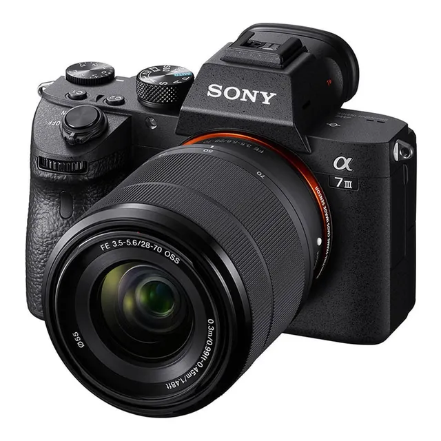 Sony Alpha Cámara Profesional Full Frame Mirrorless Ilce7m3k Color Negro
