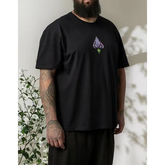 Camiseta Mcd Espada Pasaro Bailon Oversize Sm25 Preto