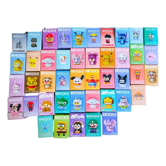 Bloques Mini Bricks Figuras Armable Coleccion Juegos
