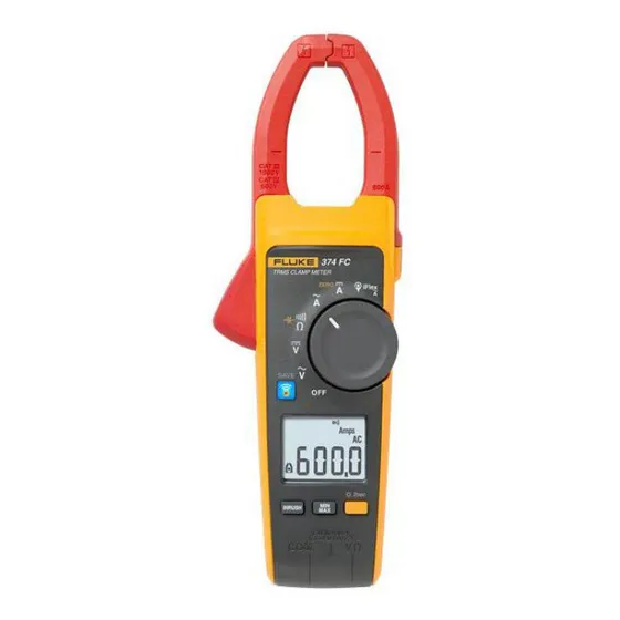 Pinza Amperimétrica True Rms 600a Ca/cc Fluke 374fc