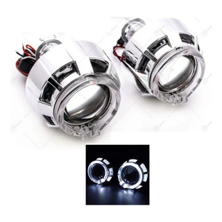 Par Farol Retrofit Projetor 2,0 Poleg Bi Xenon C Duplo Angel Par Farol Retrofit Projetor 2,0 Poleg Bi Xenon C Duplo Angel