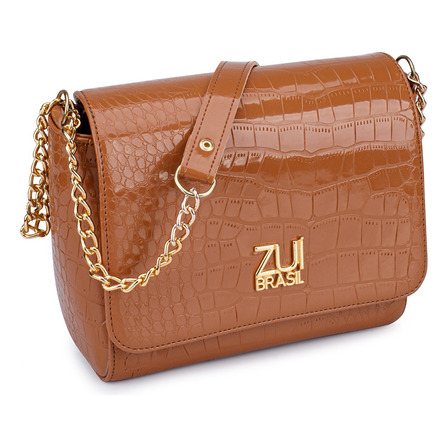 Bolsa Media Feminina De Lado Alça De Corrente Lateral Luxo Bolsa Media Feminina De Lado Alça De Corrente Lateral Luxo