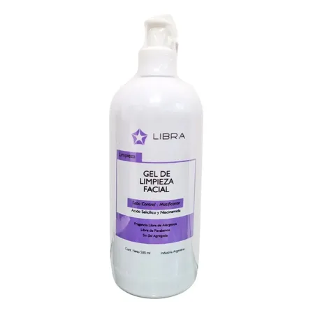 Gel Limpieza Facial Piel Grasa Niacinamida X 500 Ml Libra Momento de aplicación Día/Noche