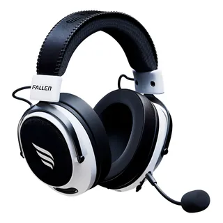 Headset Gamer Sem Fio Fallen Morcego Pro Wireless Bluetooth Driver 53mm Som Imersivo Branco E Preto Headset Gamer Sem Fio Fallen Morcego Pro Wireless Bluetooth Driver 53mm Som Imersivo Branco E Preto