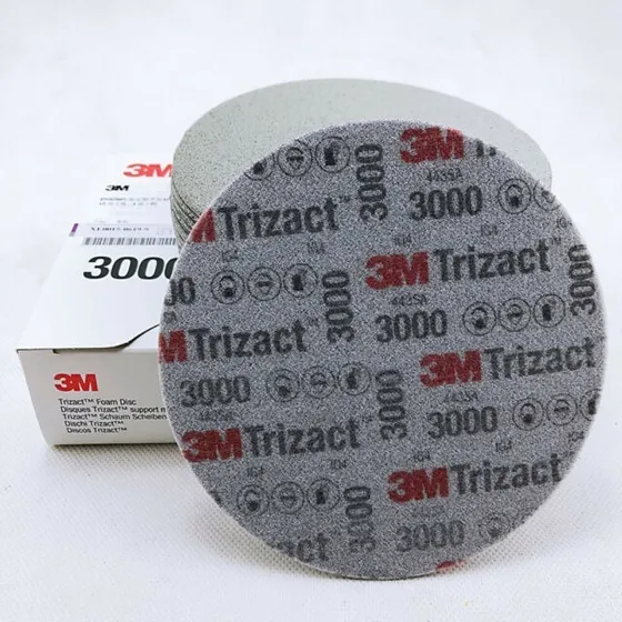 Disco De Espuma Trizact Hookit 6  Grano 3000 3m