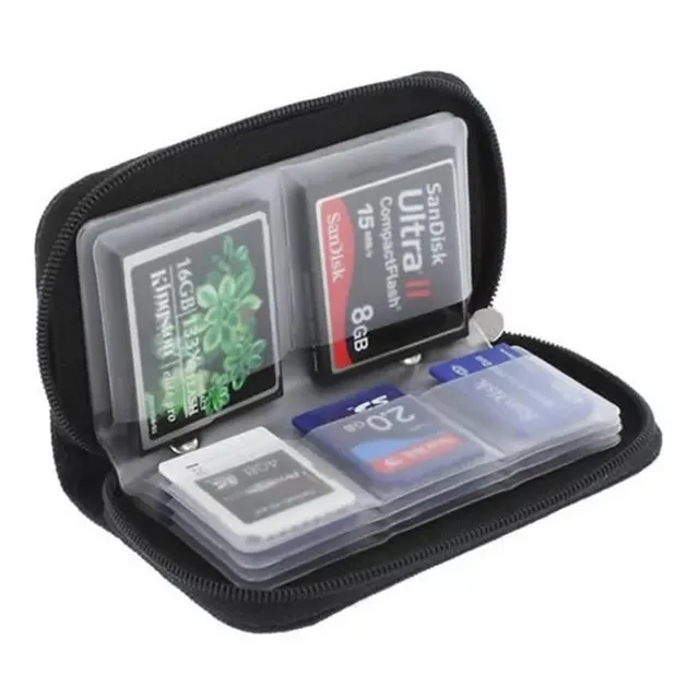 Estuche Para Tarjetas De Memoria Sd/micro Sd/cf/sdhc 