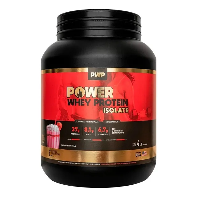 Suplemento en polvo Cibeles PWP Proteína sabor frutilla x 1.816kg