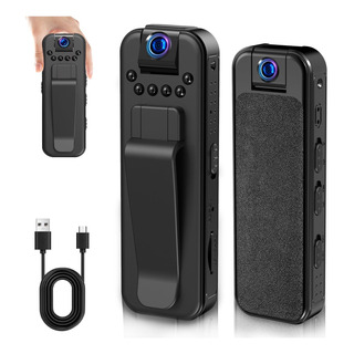 Wfulm Cámara Corporal Hd 1080p Mini Grabadora De Vídeo Con V Wfulm Cámara Corporal Hd 1080p Mini Grabadora De Vídeo Con V