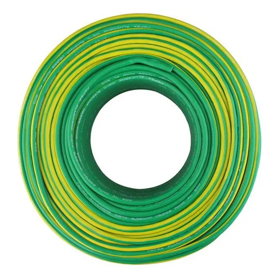 100 Metros Cable Ligero Keer Calibre 8 Awg Verde Antiflama