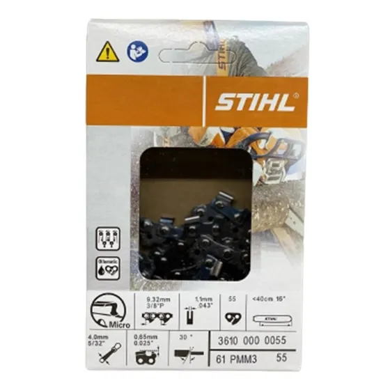 Cadena Stihl Motosierra 16''/40cm Ms170 Ms180 3/8 Pmm 1.1mm 