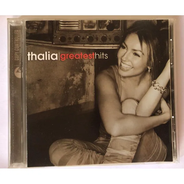 Thalia. Greatest Hits. Cd Original Usado. Qqk. Ag.