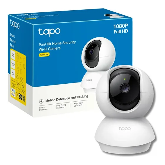 Tapo C200 Cámara Wi-fi Vigilancia 360º 1080 Nocturna Audio
