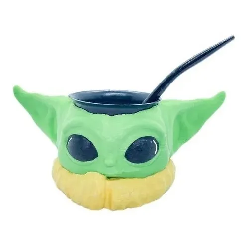 Pack Mayorista Mate Baby Yoda X5 Star Wars Mandalorian