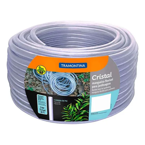 Manguera Cristal 12m 1/2'' Tramontina 79120/506 P G 