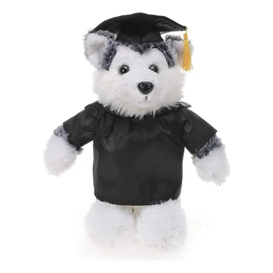 Peluche Graduación 12 Personalizado Con Nombre Y Logo - Husk