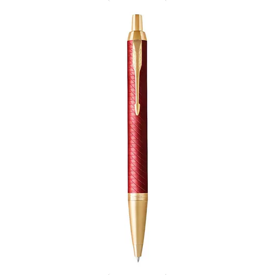 Lapicera Boligrafo Retractil Parker Im Premium Gb Color de la tinta Azul Color del exterior Rojo y Dorado