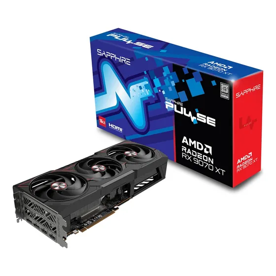 Sapphire 11348-03-20g Pulse Amd Radeon Rx 9070 Xt Gaming...