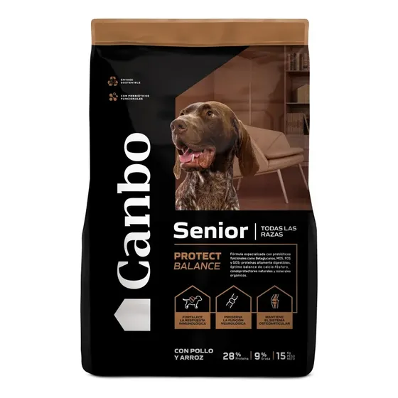 Canbo Senior Pollo 15 Kg | Cuotas sin interés