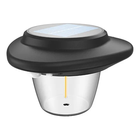 Lámpara Solar De Pared Impermeable, 4 Led, Encendido/apagado