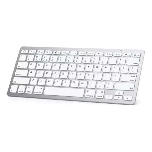 Teclado Inalambrico Bluetooth Para And/mac/pc Delgado Wb8022