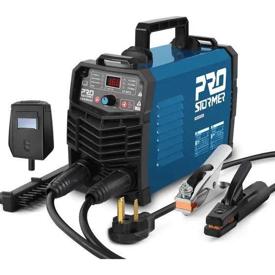 Soldador Arc 160a 110/220v Mma/lift Tig Lcd