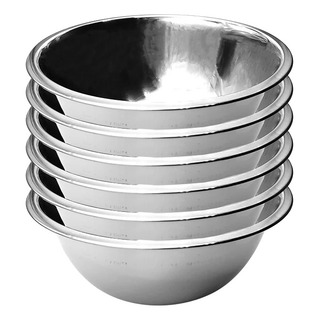 Juego 6 Bowl Tazon Economico 500 Ml Acero Inoxidable Cocina Juego 6 Bowl Tazon Economico 500 Ml Acero Inoxidable Cocina