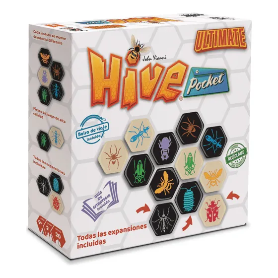Juego De Mesa Hive Pocket Ultimate En Español