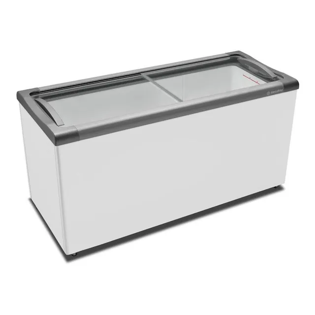 Freezer Horizontal Porta De Vidro 491 Litros Metalfrio Nf55s