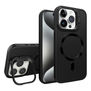 Funda Silicona Case Para iPhone Magsafe De Uso Rudo Con Soporte Funda Silicona Case Para iPhone Magsafe De Uso Rudo Con Soporte