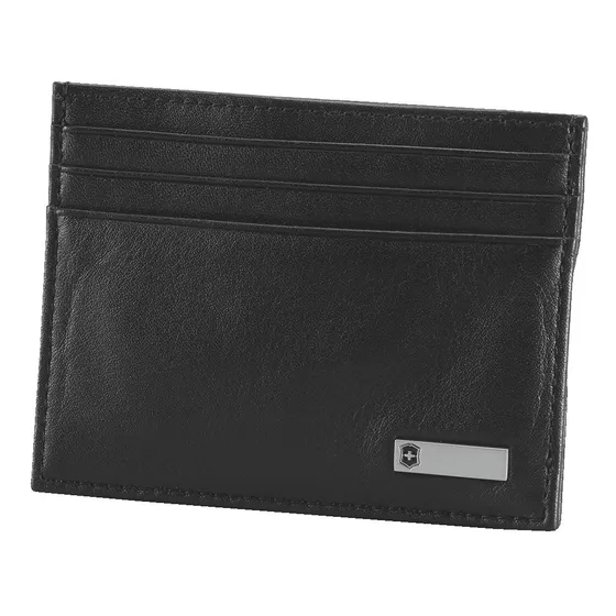 Billeteras Victorinox Rome Color Negro Diseño de la tela Liso