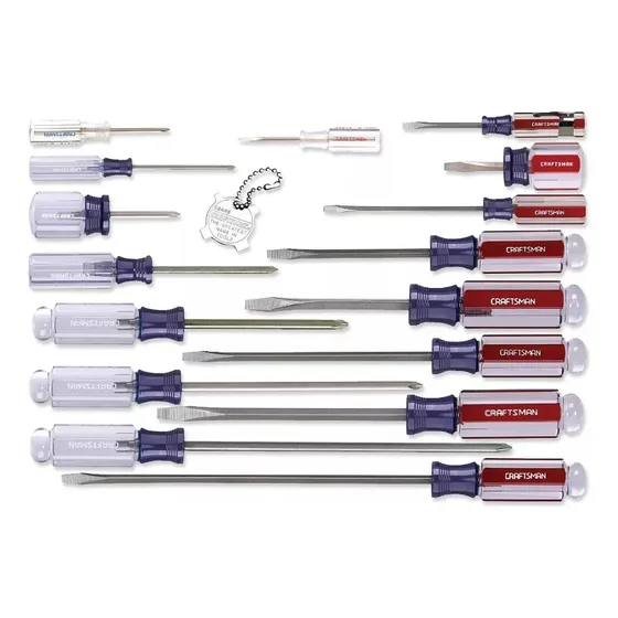Juego De Destornilladores Craftsman 17 Pcs