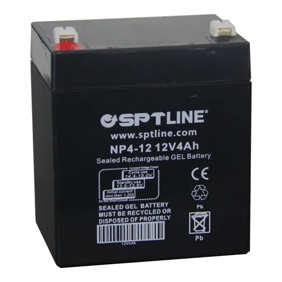 Bateria Agm 12v 4.5ah  Sptline Ciclo Profundo