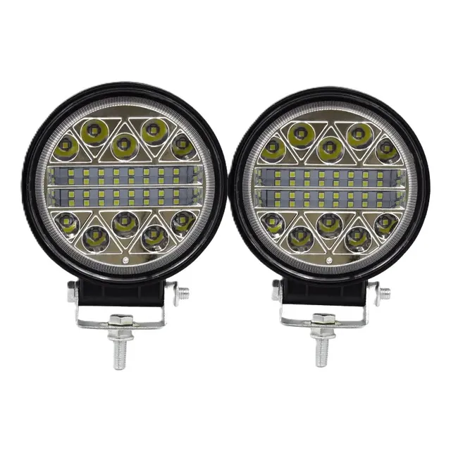 2 Faros Reflector Led 78w 12v/24v Tractor 4x4 Camion Lancha