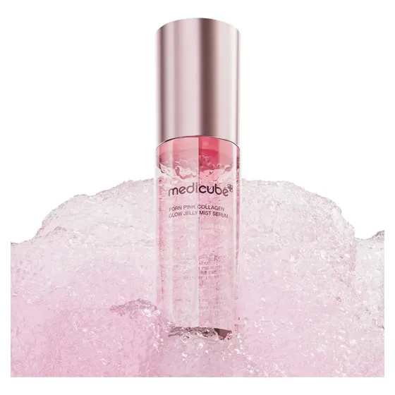 Medicube Pdrn Pink Collagen Glow Jelly Mist Serum Madura Día/noche