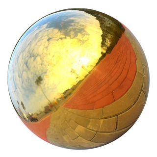 Esfera De Acero Inoxidable 304 100mm Dorado Esfera De Acero Inoxidable 304 100mm Dorado