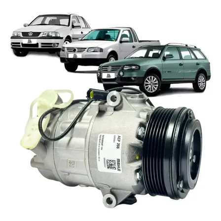 Compressor Ar Mahle Gol Parati Saveiro G3 G4 1.6 1.8 99-2008