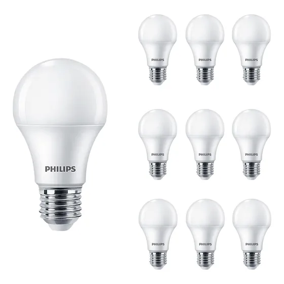 Kit 50 Lâmpadas Bulbo 18w Led A75 Philips 6500k Fria Bivolt