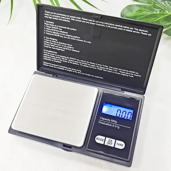 Balança Digital De Bolso 200g 0,01g Precisão