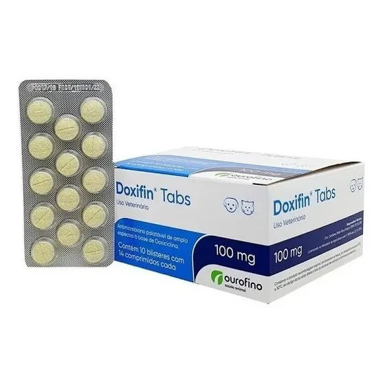 Doxifin Tabs Ourofino 100mg 3 Blisters c/14 Comprimidos + Bula