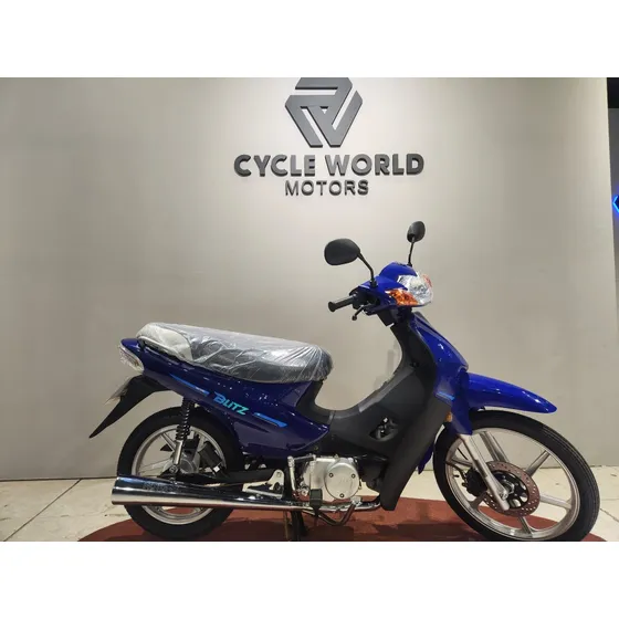 Motomel Blitz 110 Full Alarma Cycle World Motors Al 11/6
