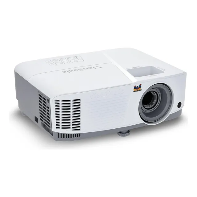 Viewsonic Pa504w Dlp 4000 Lúmenes, Resolucion Wxga, Proyector De Alto Brillo, Con Keystone Vertical, Hdmi 1.4, Usb 2.0 Tipo A Y Entradas Vga Para Uso Escolar Y La Oficina
