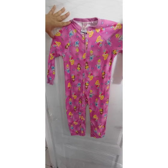 Pijama De Algodon De Princesas Tela Carters Rosada Original