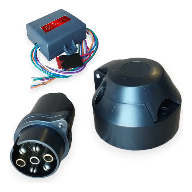 Emulador Interface Enganche Trailer Con Conector 7 Vias